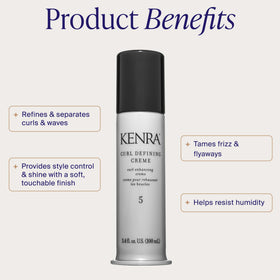 Kenra cream texture close-up highlighting smooth consistency for easy distribution