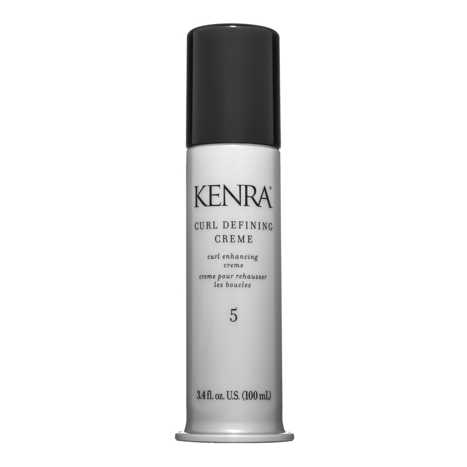 Kenra front packaging showing label and 3.4 fl oz, clear product identity and benefit