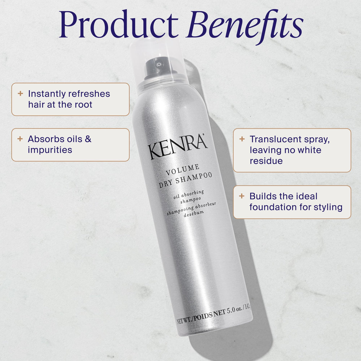 Kenra close-up nozzle detail highlighting precise spray and convenience