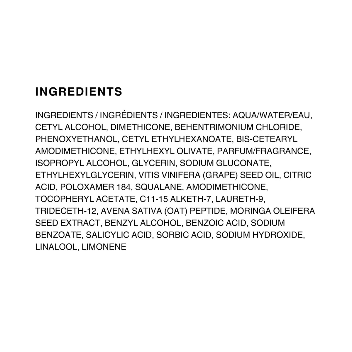 Kenra moringa leaf ingredient detail indicating natural nourishment and shine enhancement