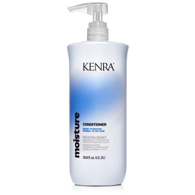 Kenra bottle front view showing label and product benefits