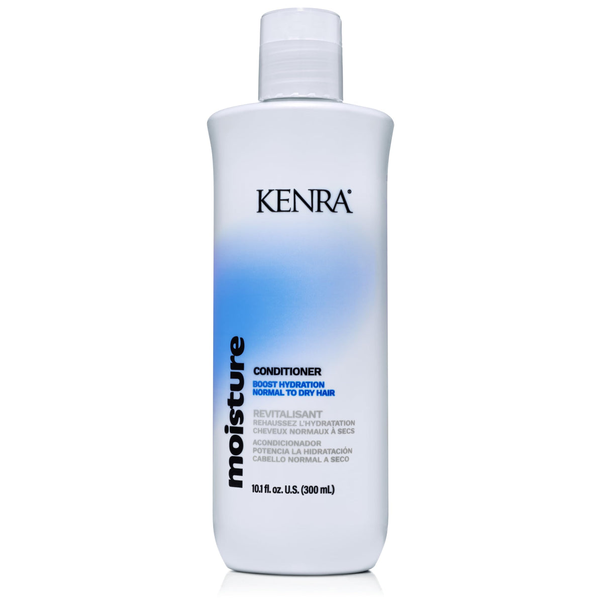 Kenra bottle front view showing product and brand for clear identification
