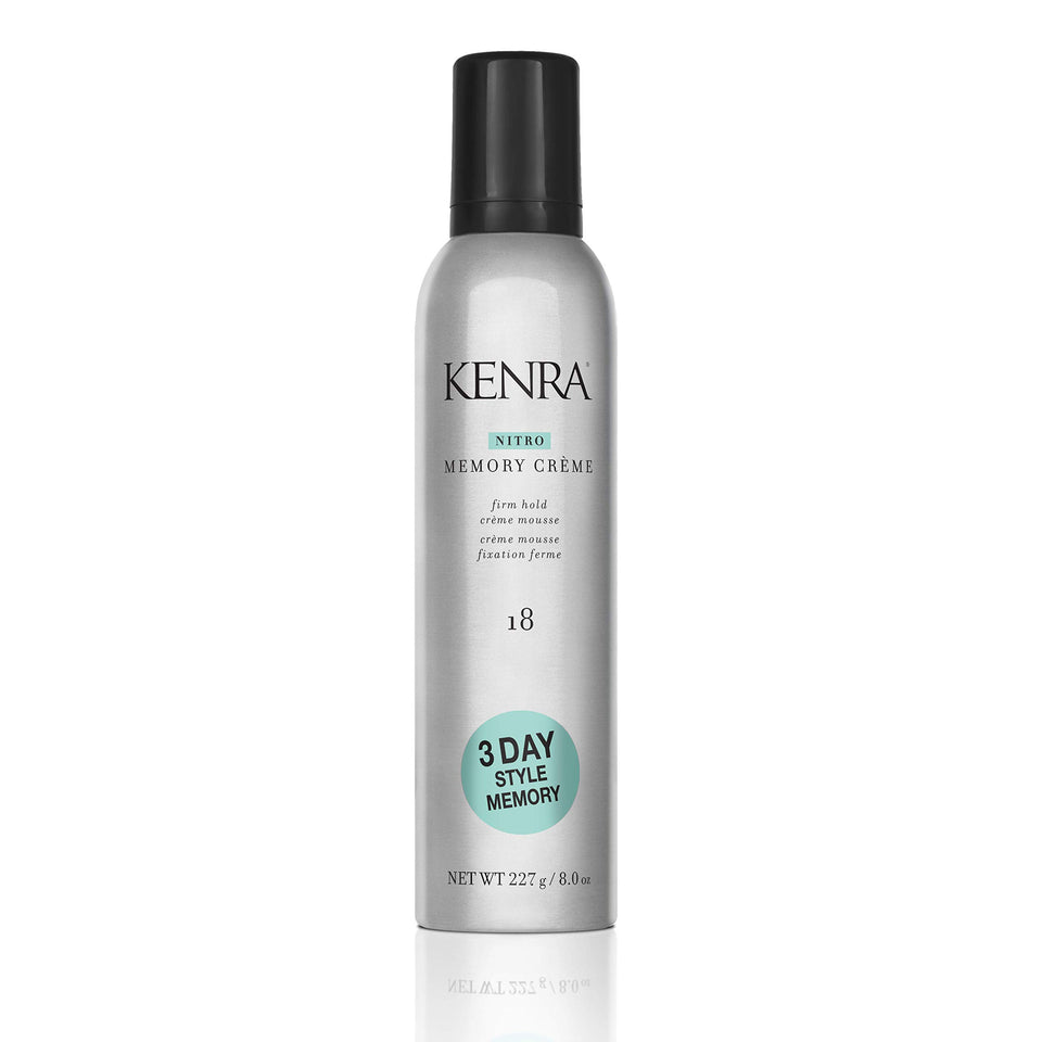 Kenra front packaging showing product and clear branding benefit: recognizable professional look