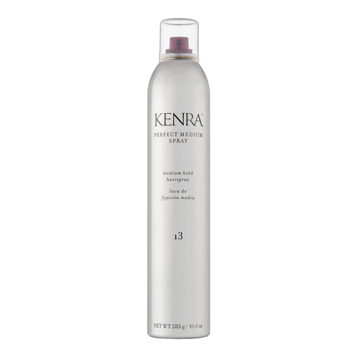 Kenra Professional front packaging showing product and medium hold benefit