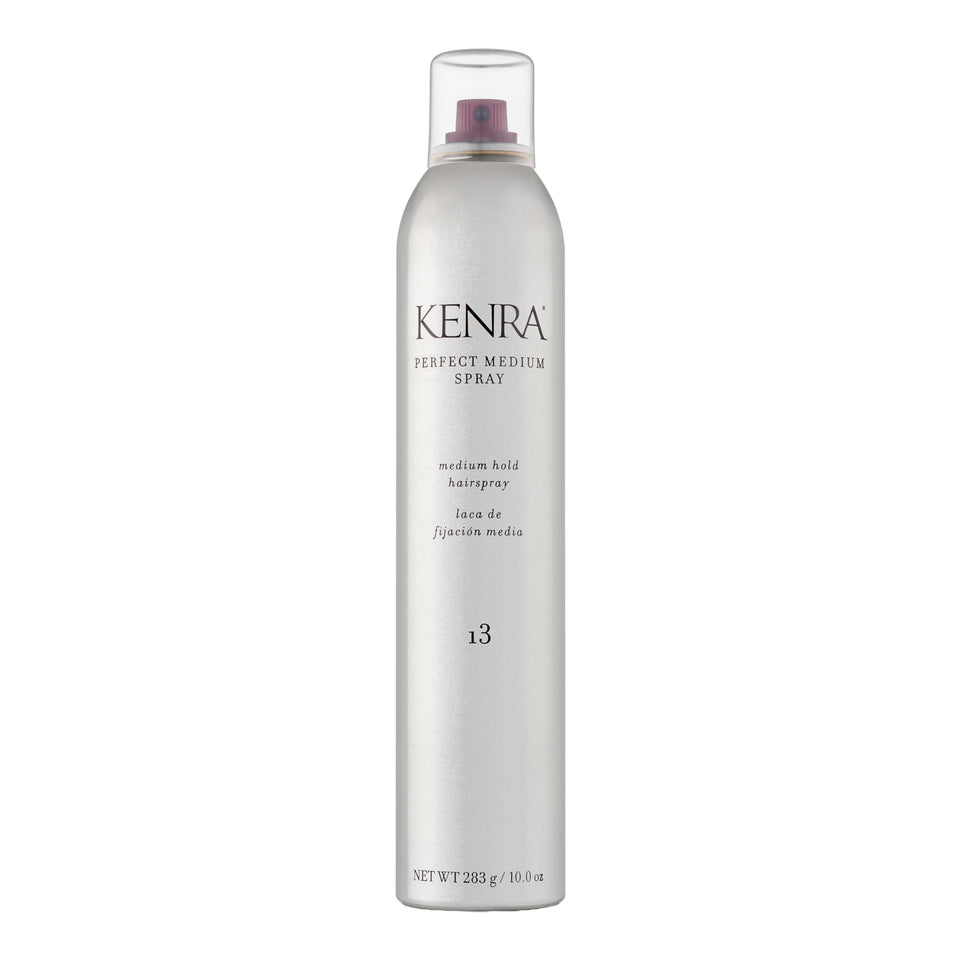Kenra Professional front packaging showing product and medium hold benefit