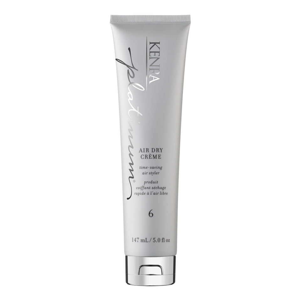 Kenra Platinum Air Dry Crème front packaging showing size and branding benefits