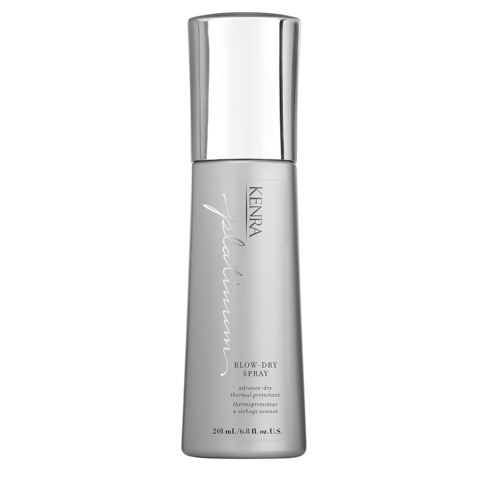 Kenra bottle front view showing professional packaging and quick styling benefit