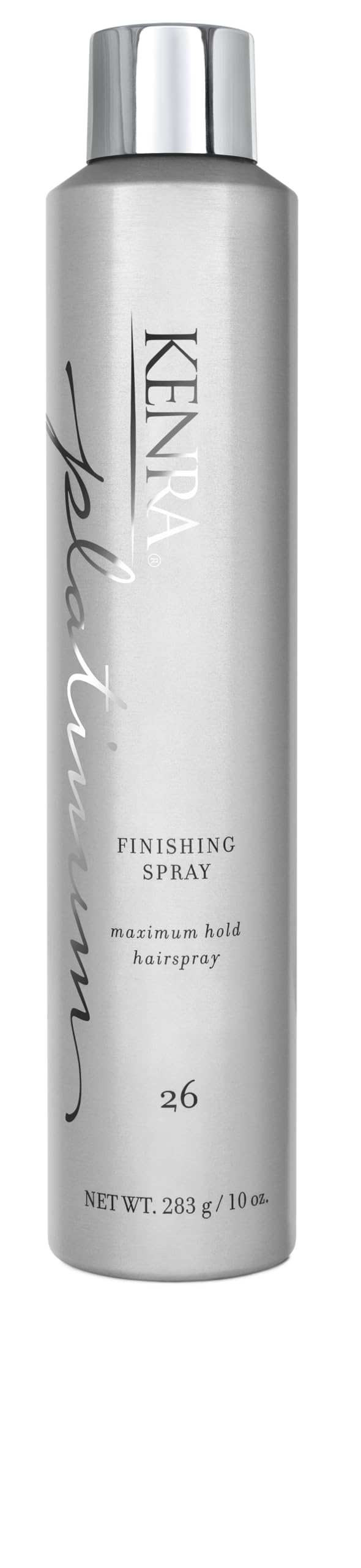 Kenra Platinum front can showing branding and hold level for professional results