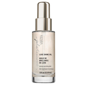 Kenra Platinum bottle front view showing sleek packaging and travel size benefit