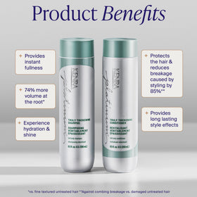 Kenra label and pump detail highlighting product usage and ease