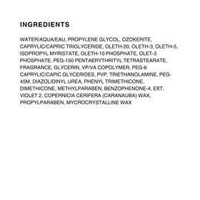 Kenra Platinum Texturizing Taffy label close-up highlighting product name and directions for informed use