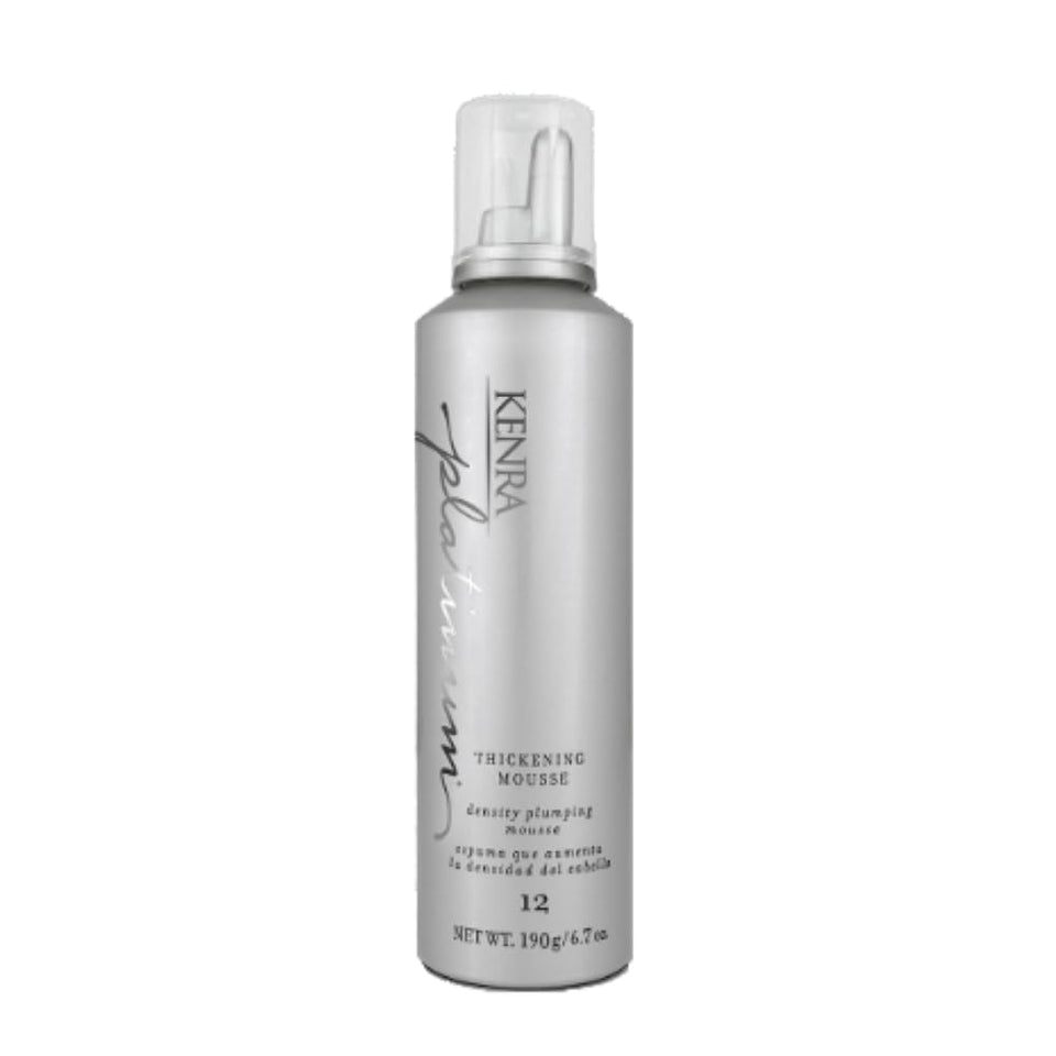 Kenra Platinum front packaging shows product and benefits