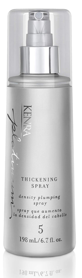 Kenra bottle front view showing product and branding for easy identification