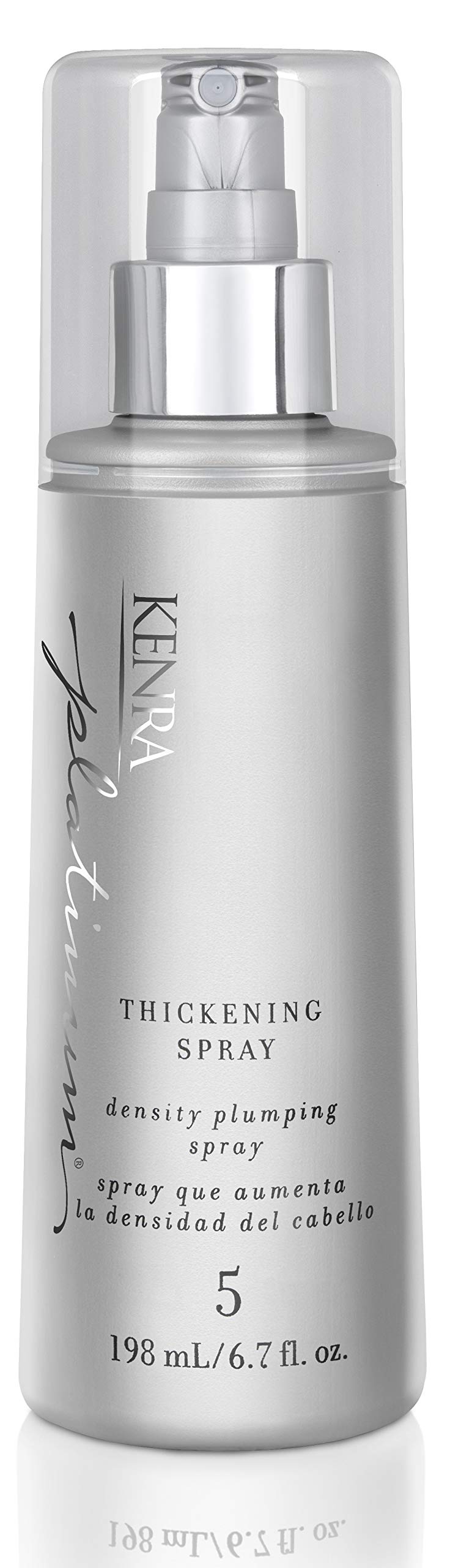 Kenra bottle front view showing product and branding for easy identification