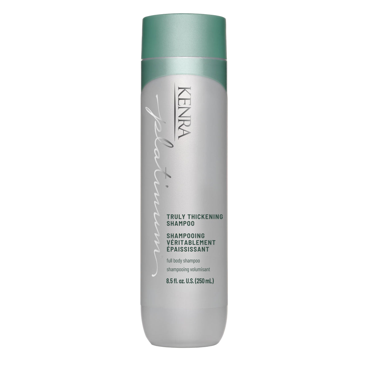 Kenra bottle front packaging showing branding and volumizing benefit