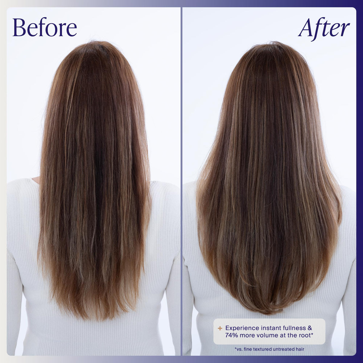 Kenra shampoo with matching conditioner to show system and styling benefits