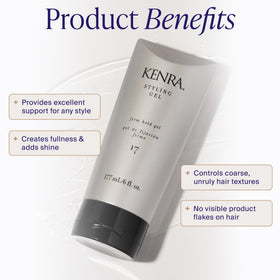 Kenra pump close-up demonstrating easy dispensing and controlled application