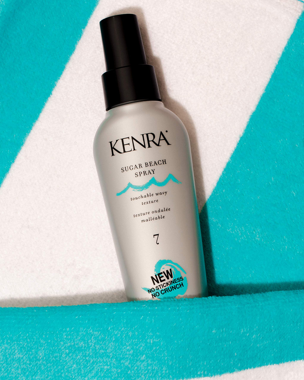 Kenra label detail highlighting product name and benefits
