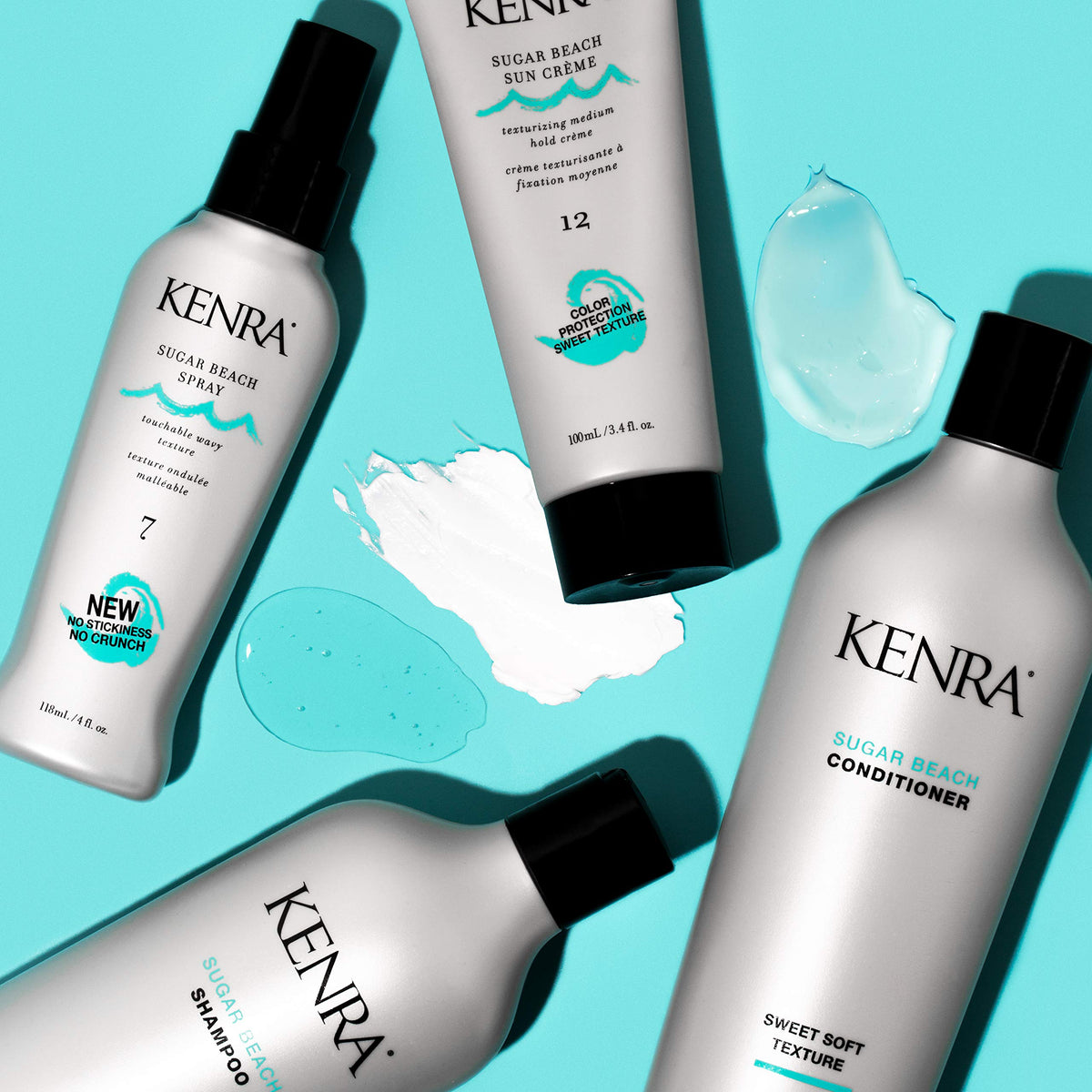 Kenra close-up of hair texture showing soft tousled finish