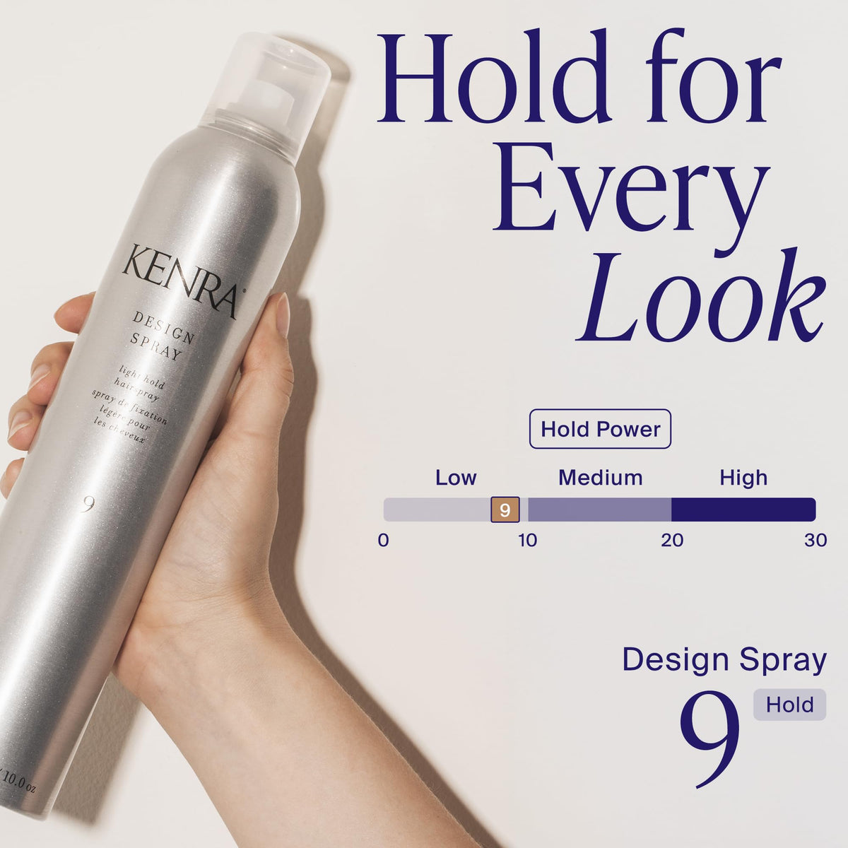 Kenra hair texture detail highlighting added shine and frizz control benefits