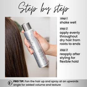 Kenra textured hairstyle in lifestyle scene demonstrating added volume