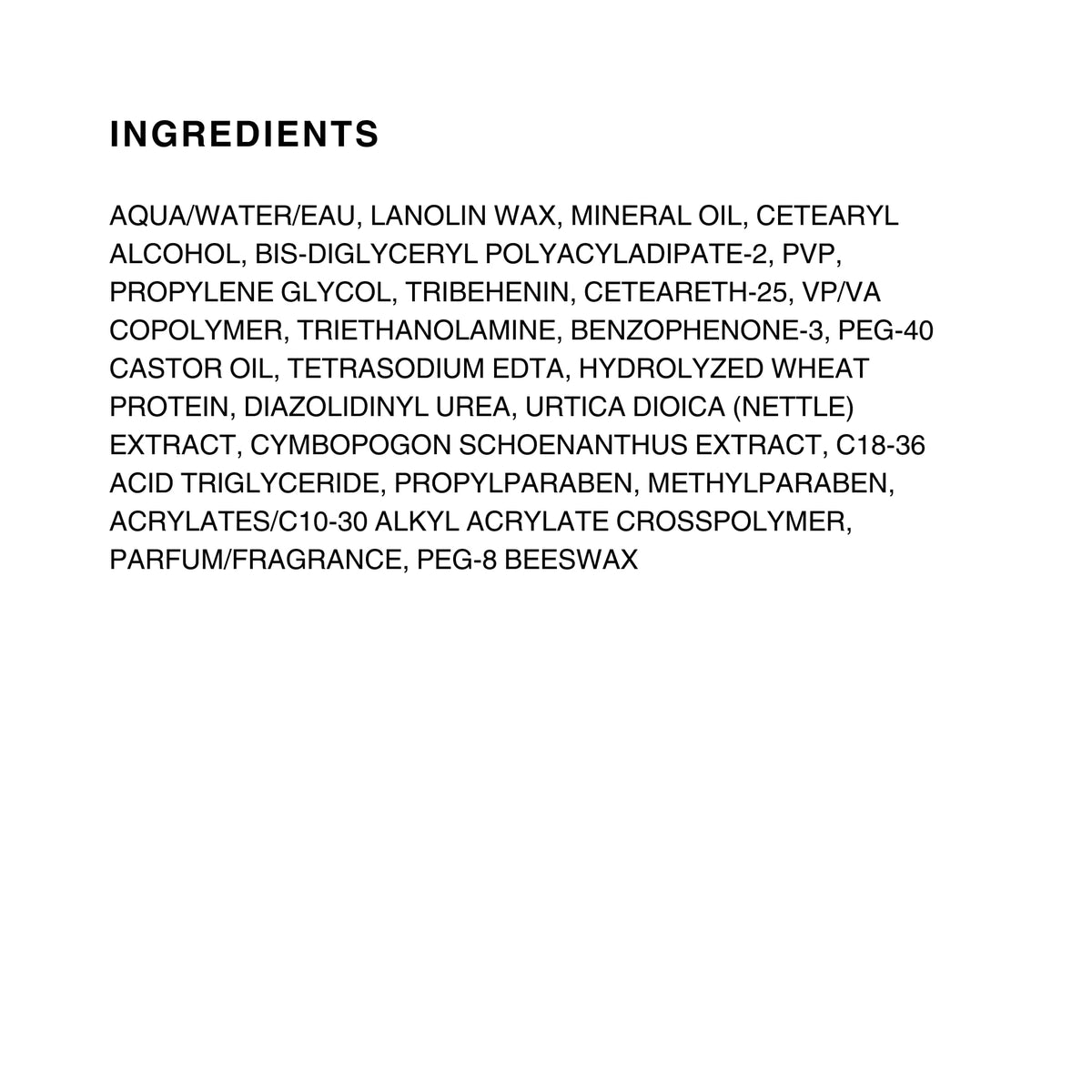 Kenra wax open lid label detail reveals product name and usage clarity