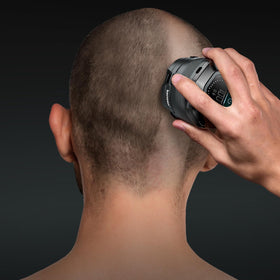kensen shaver on bathroom counter in lifestyle setting for daily routine
