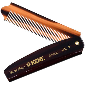 KENT 82T front open showing fine teeth and smooth finish for precise grooming