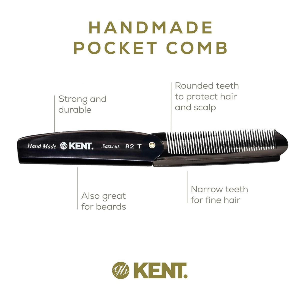 KENT 82T folding hinge detail demonstrating sturdy construction for daily use