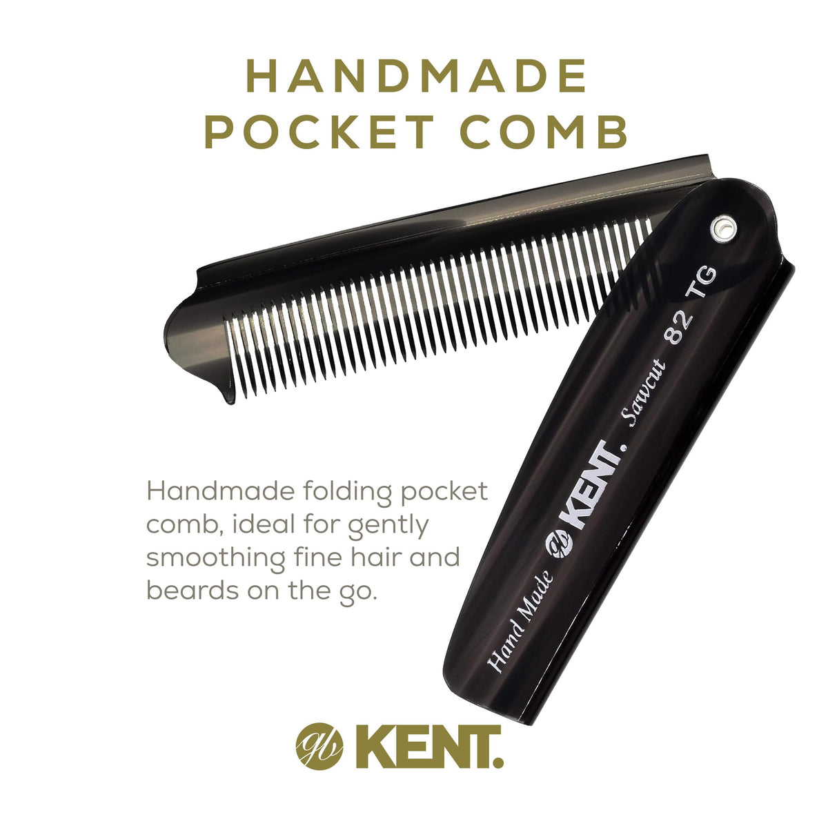 KENT 82T saw-cut fine teeth close-up showing smooth rounded tips to reduce snagging