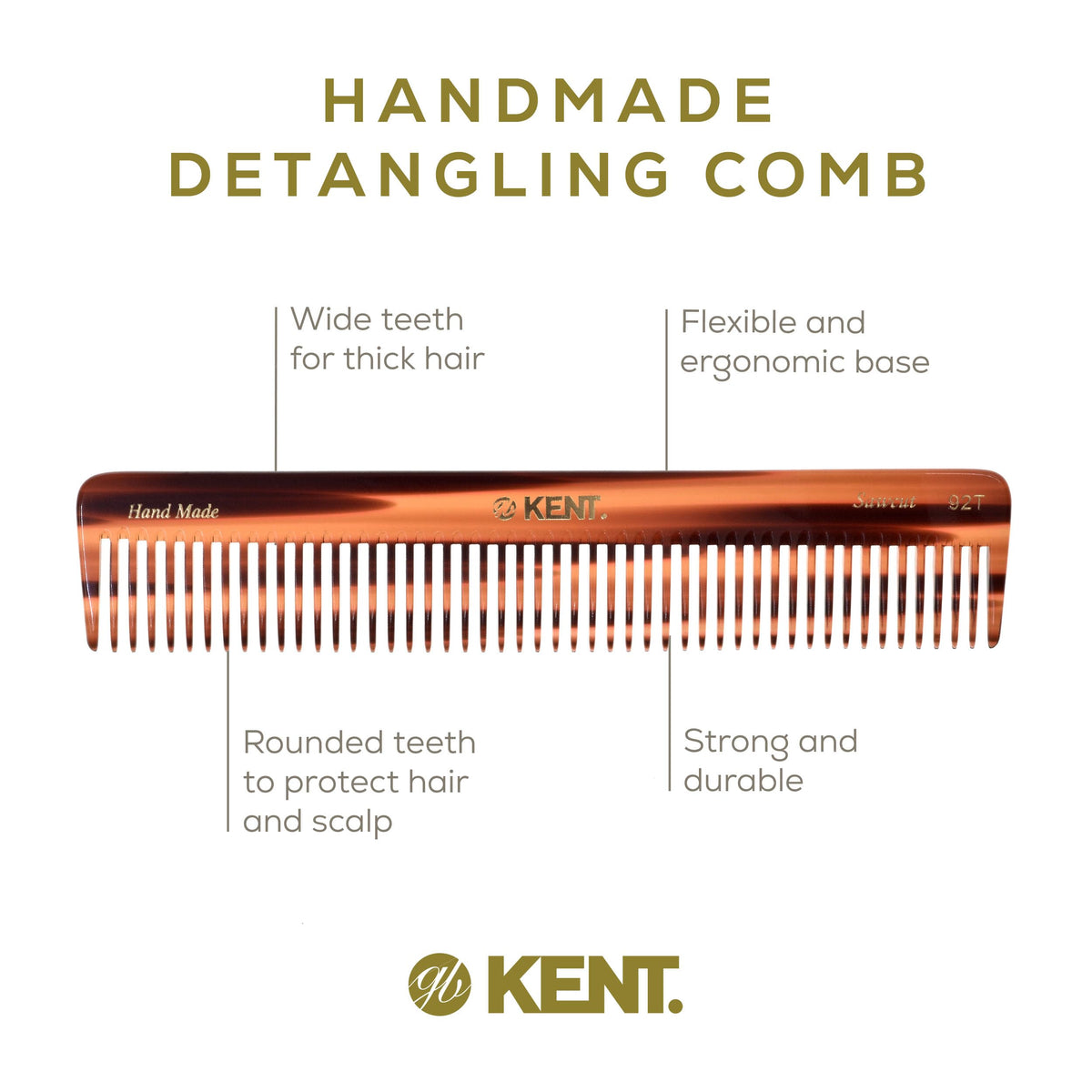 KENT 92T in shower with conditioner showing safe wet-use and even product distribution benefit
