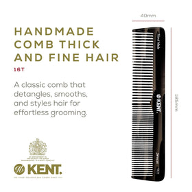 KENT close-up of saw-cut teeth highlighting smooth finish and gentle glide benefit