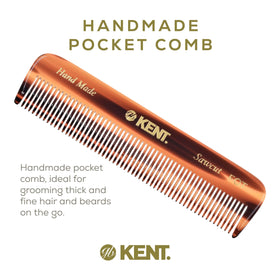 Kent comb polished edge detail for smooth scalp contact and comfort