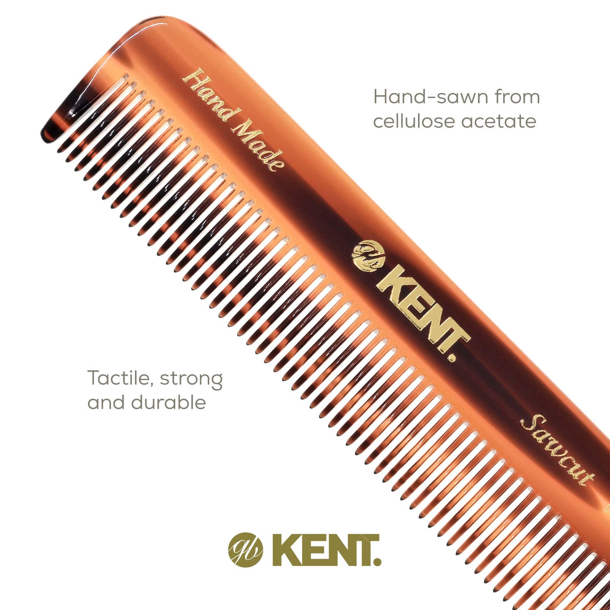 Kent comb tucked in jeans pocket for discreet on-the-go grooming