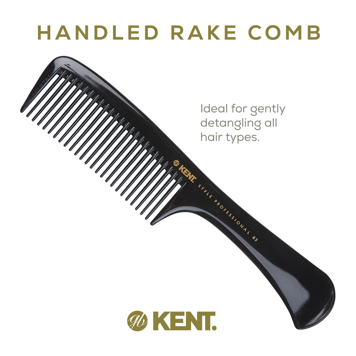 KENT SPC83 ergonomic rubberized grip offering secure handling during long shifts