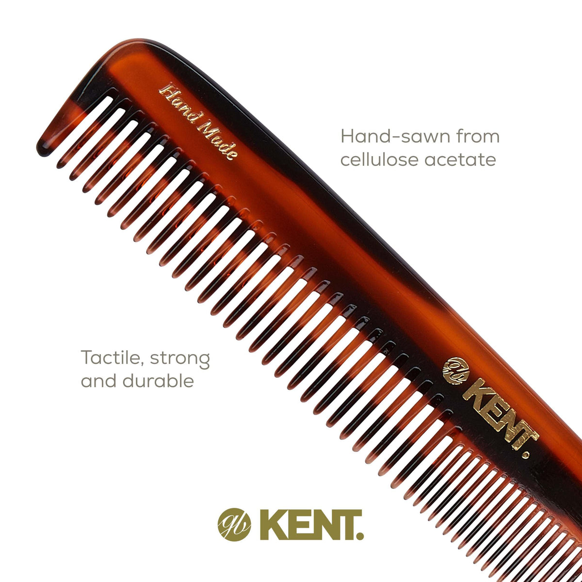 Kent cellulose acetate texture detail highlighting warm, low-static surface