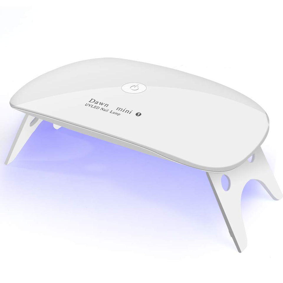 Kepma mini front view showing compact lamp and quick curing features