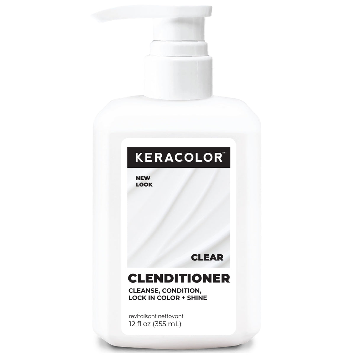 KERACOLOR front bottle shot showing label and 12 fl oz size benefit