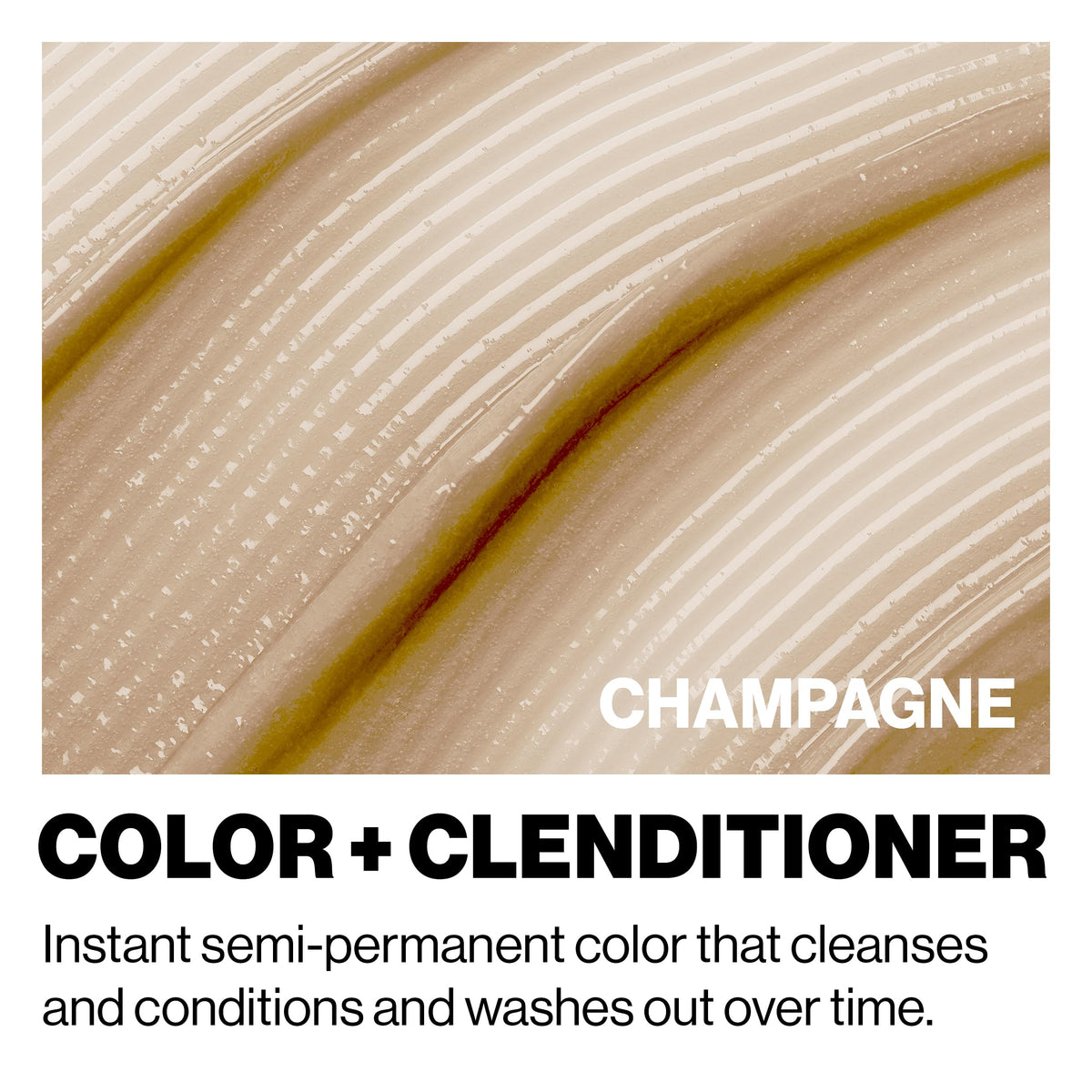 KERACOLOR applying honey Clenditioner to wet hair for warm tone