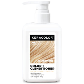 KERACOLOR front bottle showing honey shade and label benefits