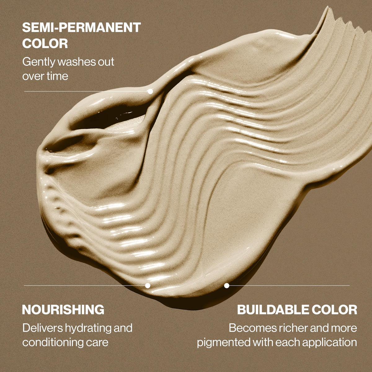 KERACOLOR natural oils and keratin ingredients arranged to show nourishment