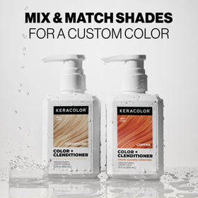 KERACOLOR box packaging and 12 oz bottle with product information
