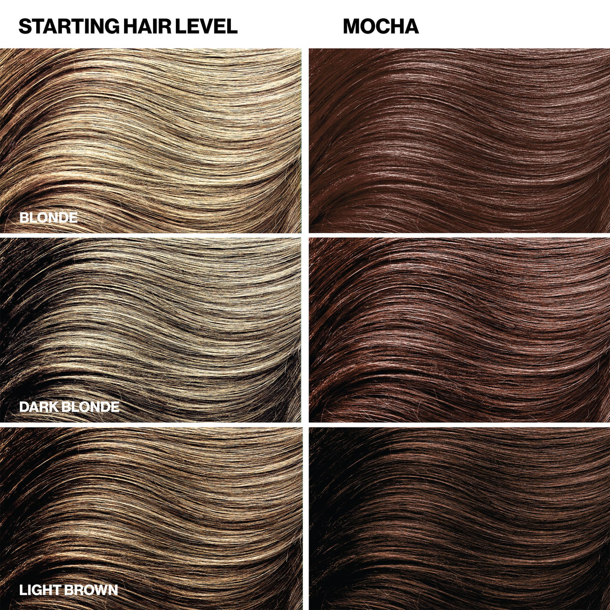 KERACOLOR before and after hair comparison showing improved tone