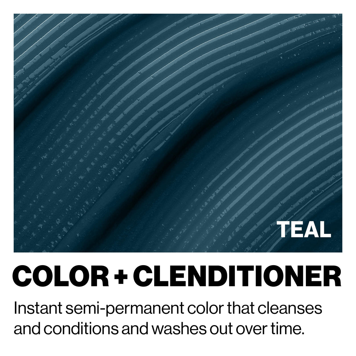 KERACOLOR close‑up of creamy teal texture showing rich pigment and conditioning feel