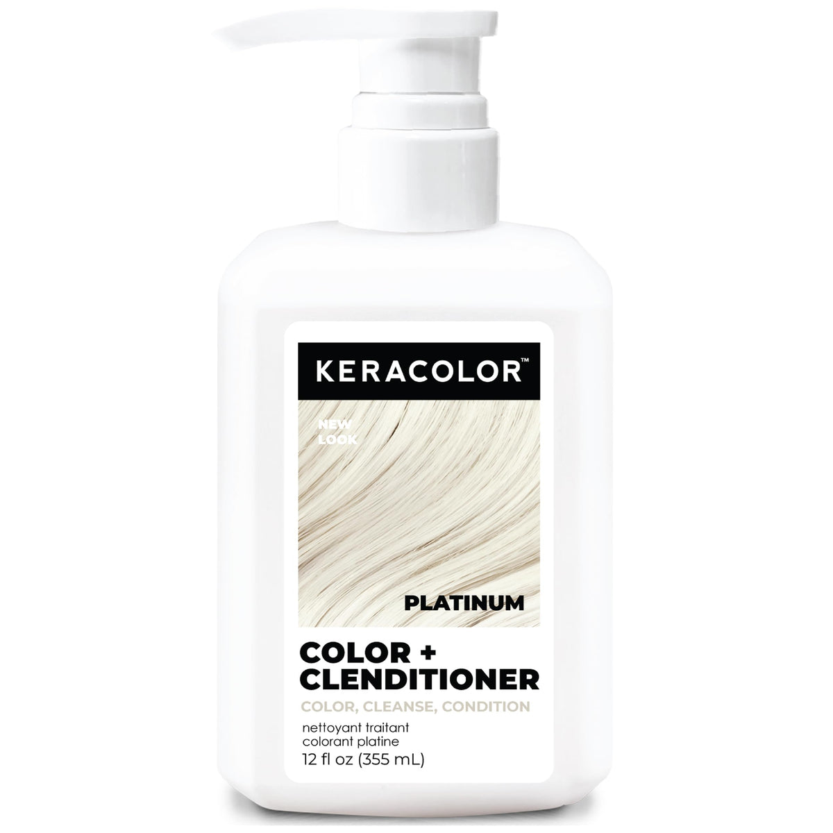 KERACOLOR front packaging showing bottle and color label for easy identification