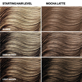 KERACOLOR ingredient display with oils and keratin highlighting nourishing benefits