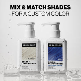 KERACOLOR lineup of multiple shades displayed for color choice and customization