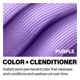 KERACOLOR PURPLE creamy texture on palm demonstrating rich pigment benefit