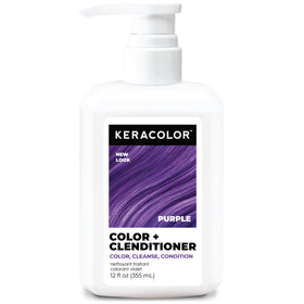 KERACOLOR PURPLE front bottle showing label and 12 fl oz size benefit clarity