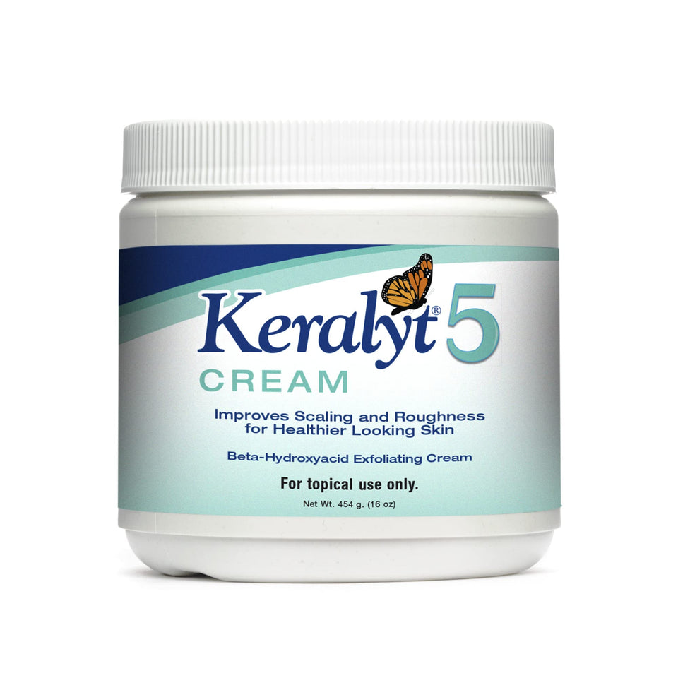 Keralyt 5 front tube view showing product packaging and purpose